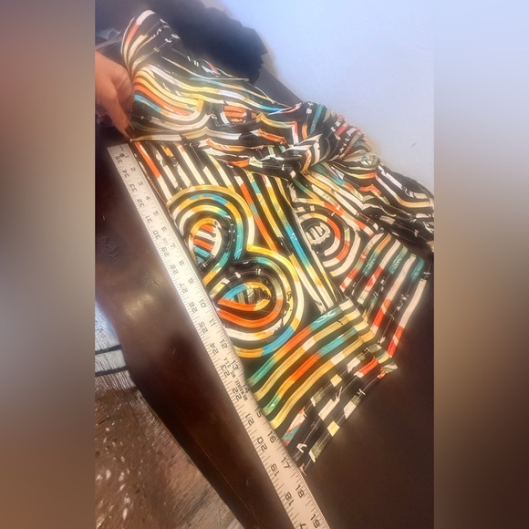 Damee INC NWOT butterfly pattern swing jacket, multicolor Stunning! sz sm - Picture 9 of 10